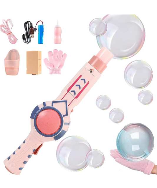 Elastic Bubble Fog Wand, Magic Smoke Bubble Machine with Colorful Elastic Bubbles & Smoke Effect, Portable Interactive Mist Bubble Machines for Parties